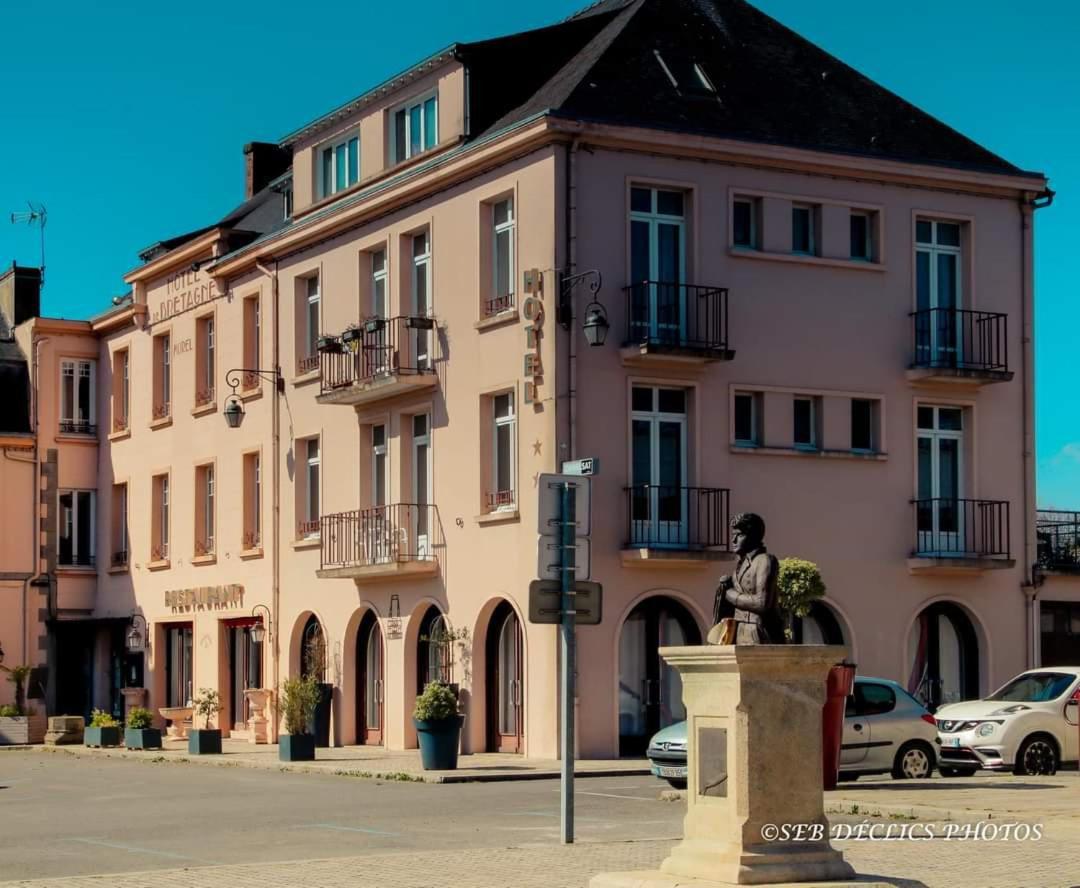 Hotel De Bretagne Dol Centre Ville - Hotel Et Restaurant Dol-de-Bretagne Eksteriør billede