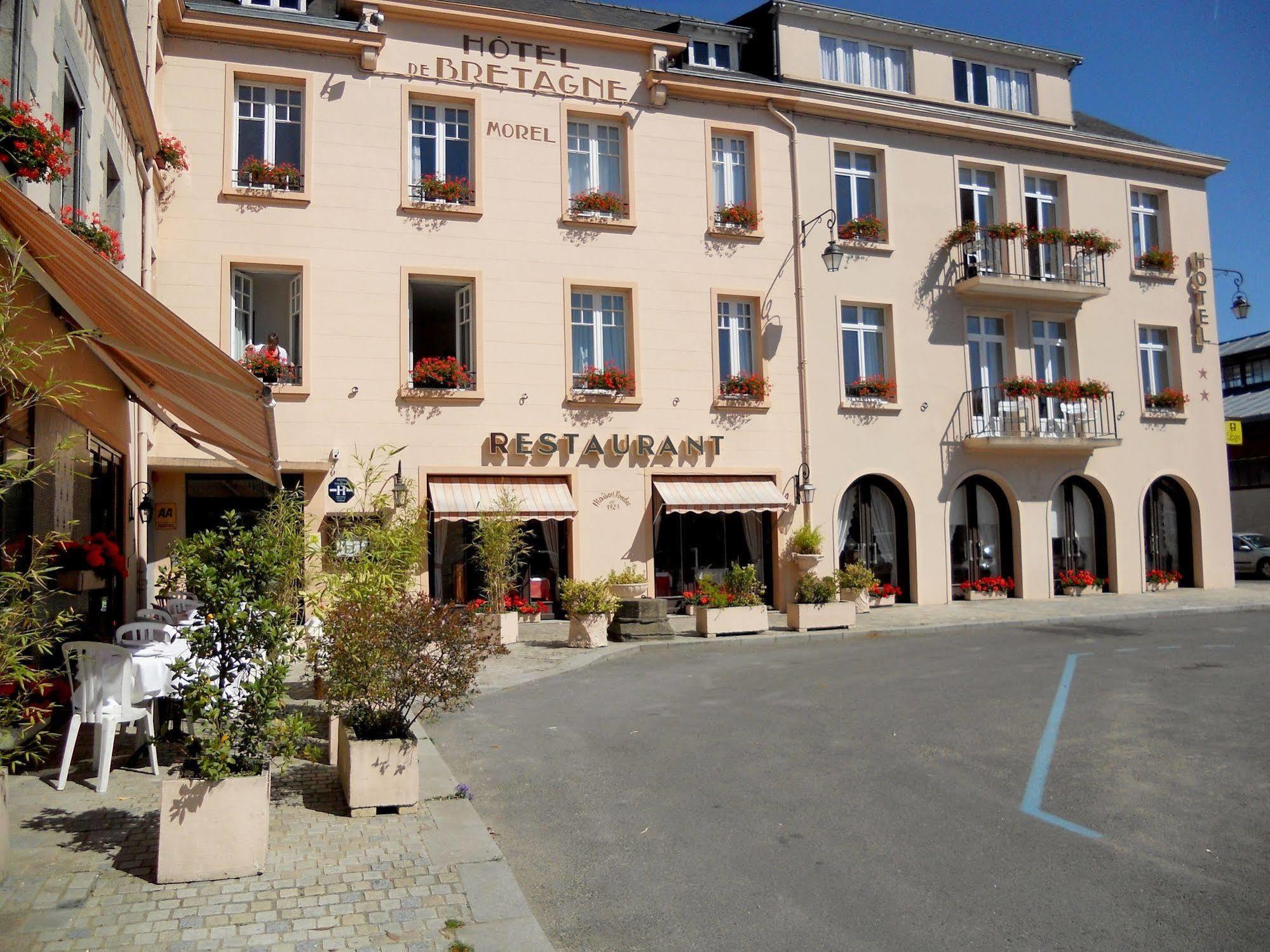 Hotel De Bretagne Dol Centre Ville - Hotel Et Restaurant Dol-de-Bretagne Eksteriør billede